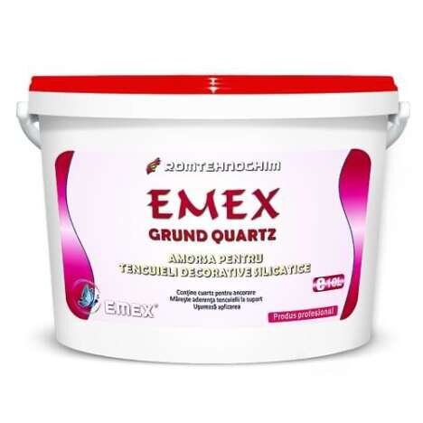 Grund Silicatic de Amorsare cu Cuartz Tencuieli ?Emex? - Bid. 16 Kg